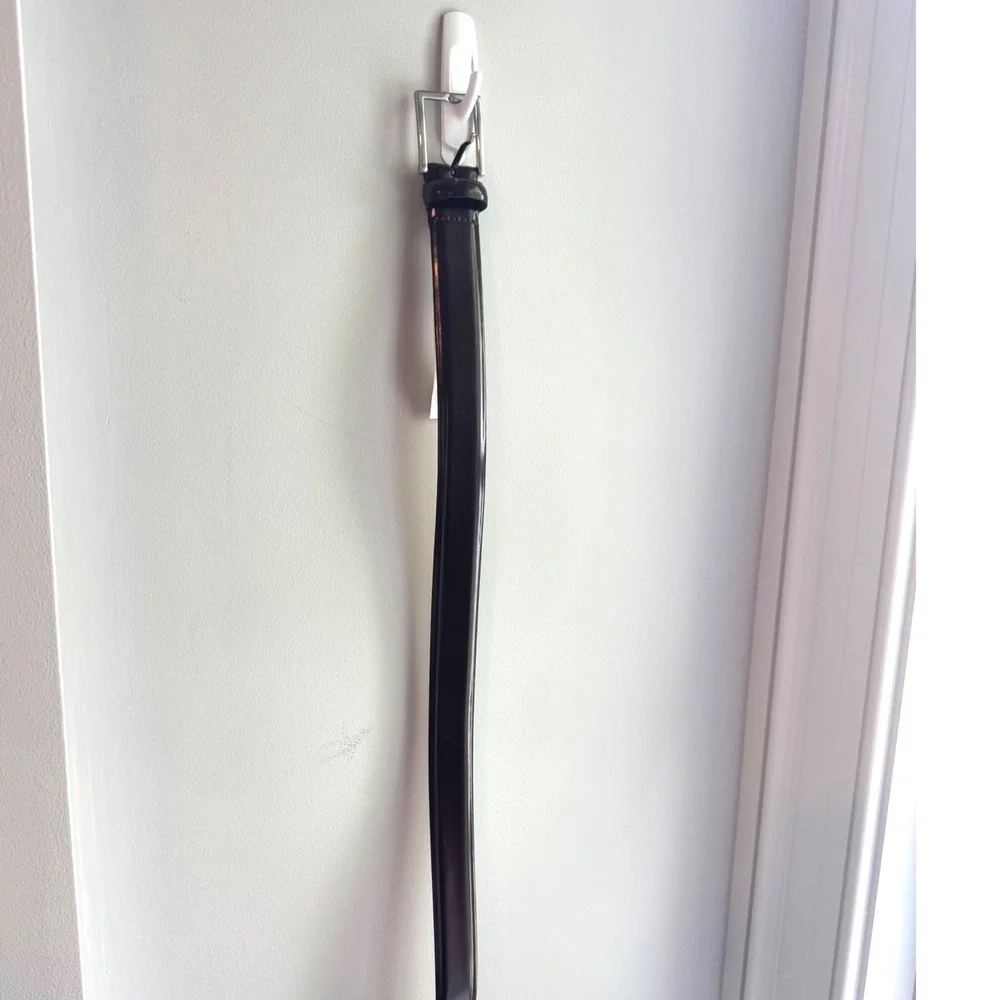 Express Edition Premium Italian Leather Belt Brown 32‎ Made In Italy NWT $100